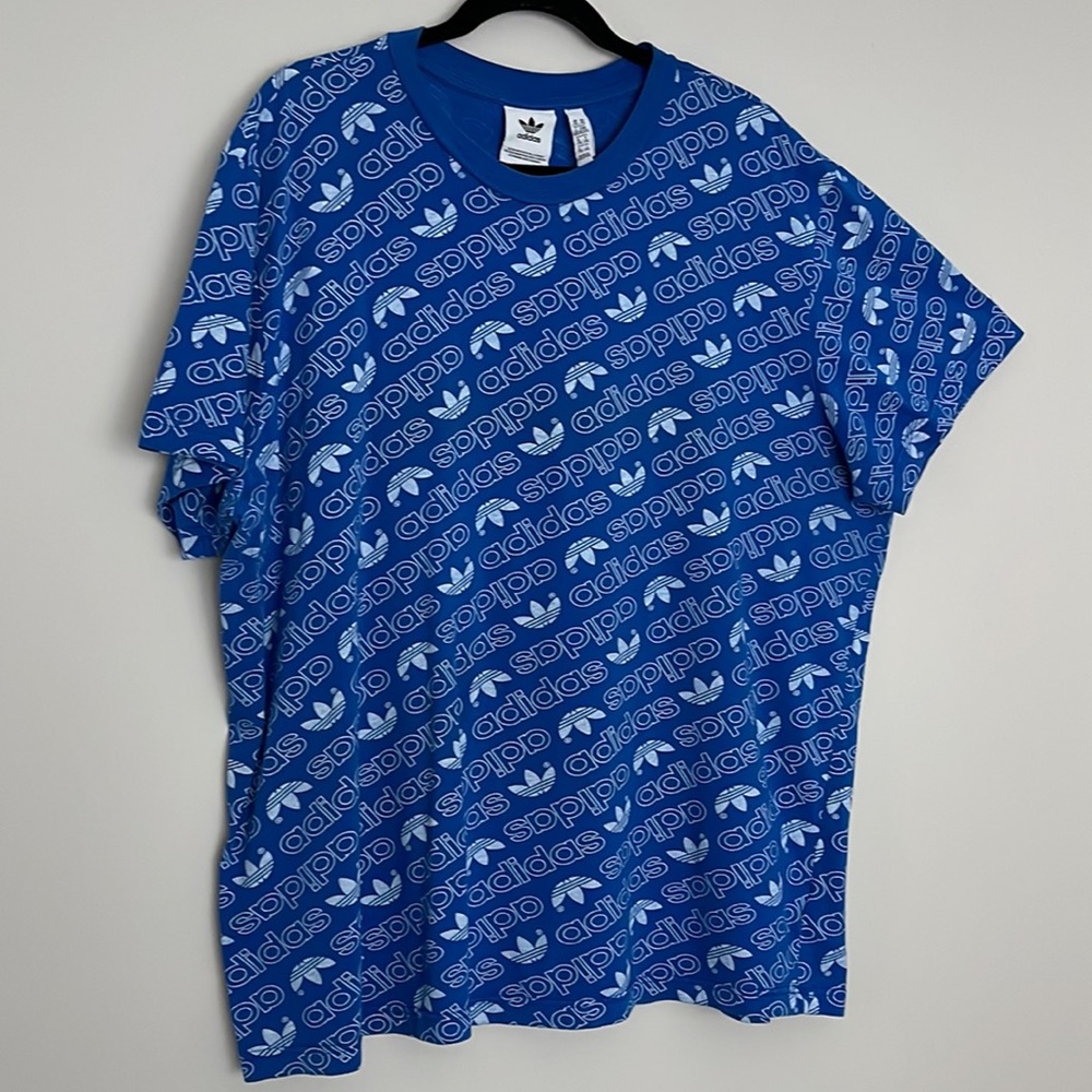 Adidas Original Trefoil Mens Short Sleeve T-shirt Size 2XL - Picture 3 of 12